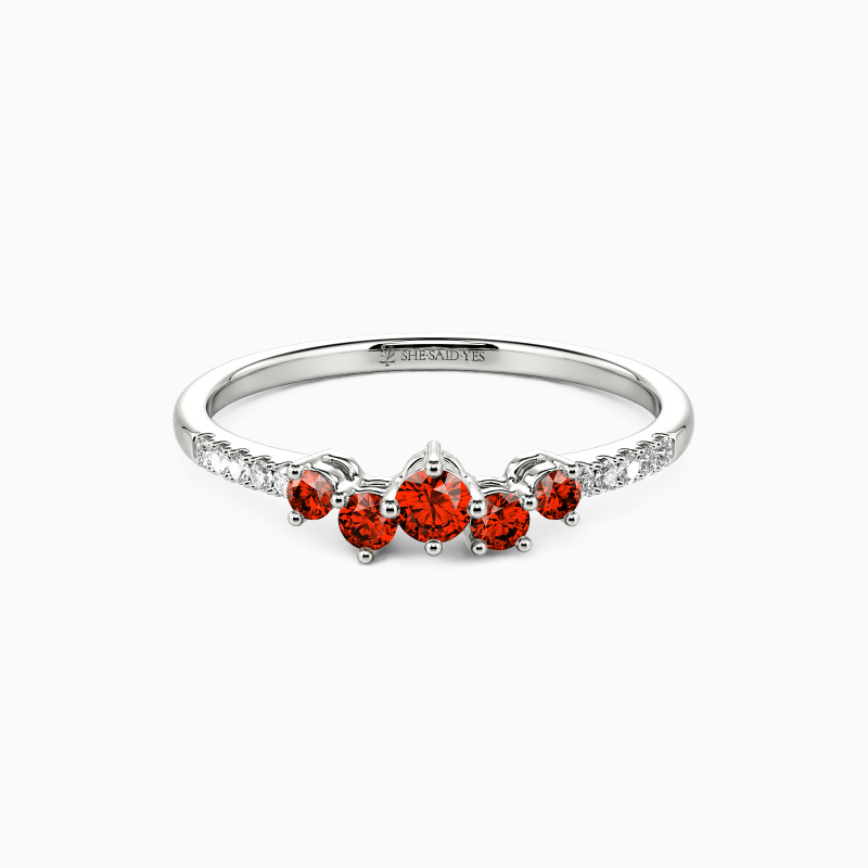 "By My Side" Stackable Dainty Ring