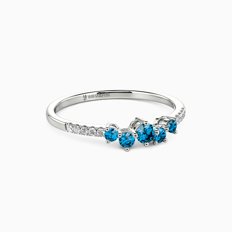 "By My Side" Stackable Dainty Ring