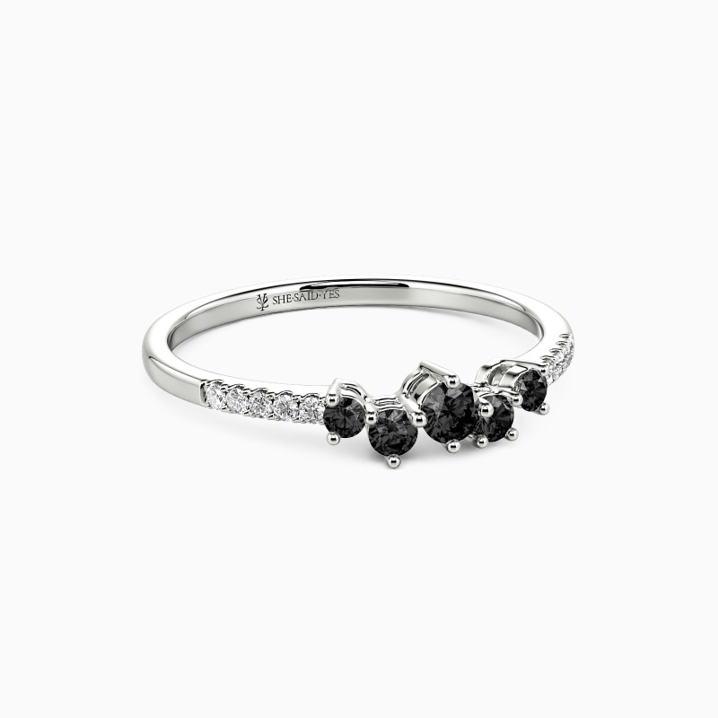 "By My Side" Stackable Dainty Ring