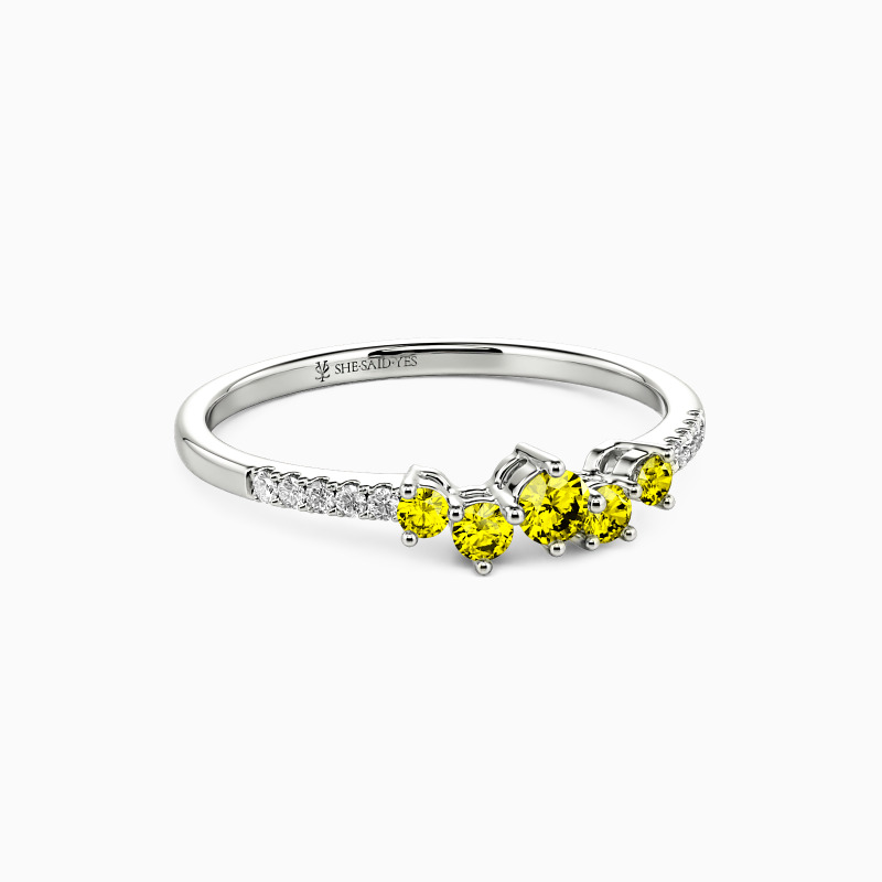"By My Side" Stackable Dainty Ring