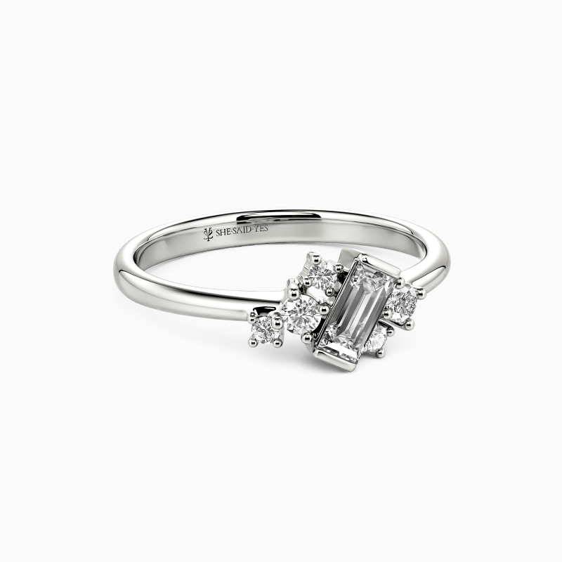 "Get Lucky" Stackable Dainty Ring