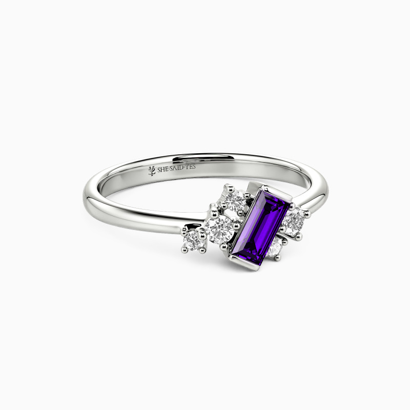"Get Lucky" Stackable Dainty Ring