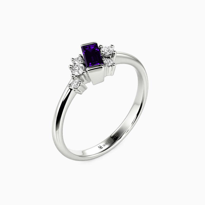 "Get Lucky" Stackable Dainty Ring
