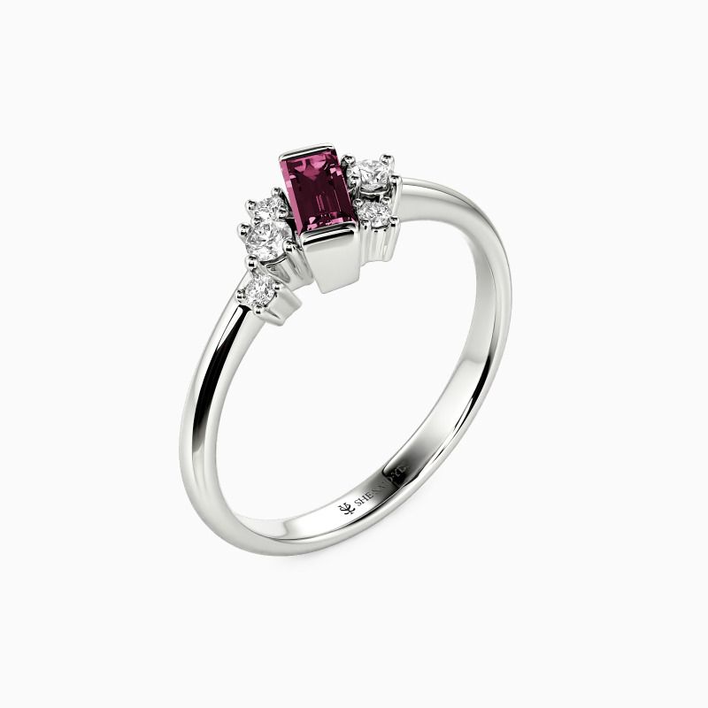 "Get Lucky" Stackable Dainty Ring