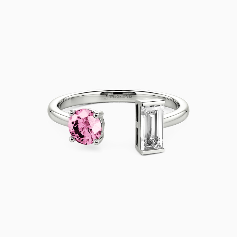 "You and Me" Stackable Dainty Ring