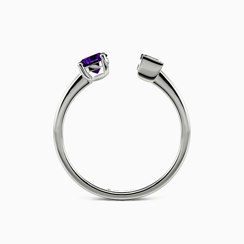 "You and Me" Stackable Dainty Ring