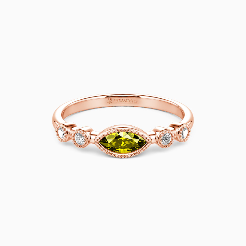 "Best Love"  Stackable Dainty Ring
