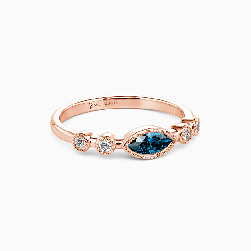 "Best Love"  Stackable Dainty Ring
