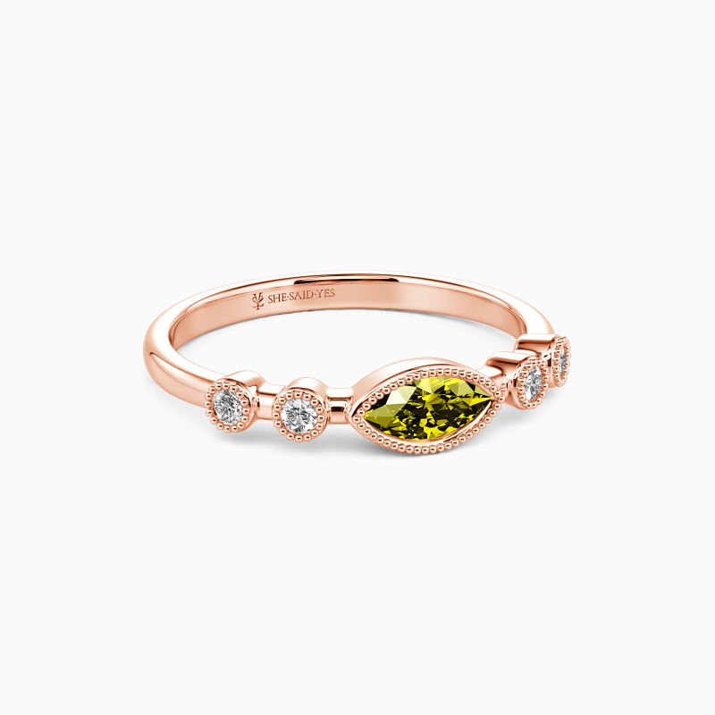 "Best Love"  Stackable Dainty Ring