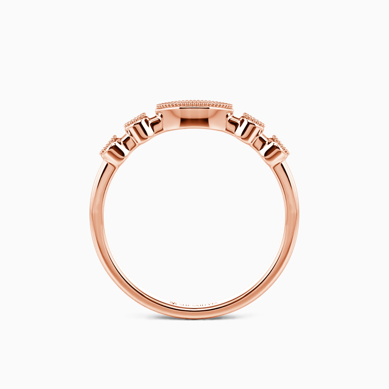 "Best Love"  Stackable Dainty Ring