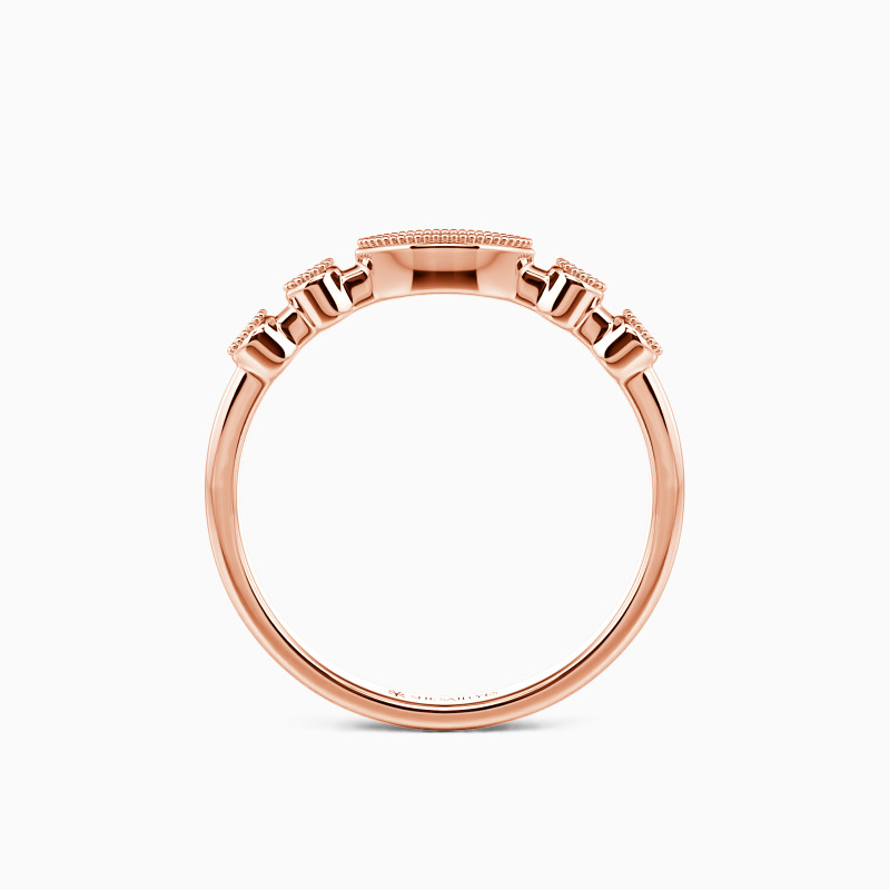 "Best Love"  Stackable Dainty Ring