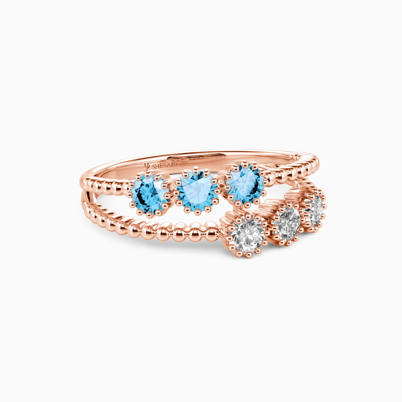"Love" Stackable Dainty Ring