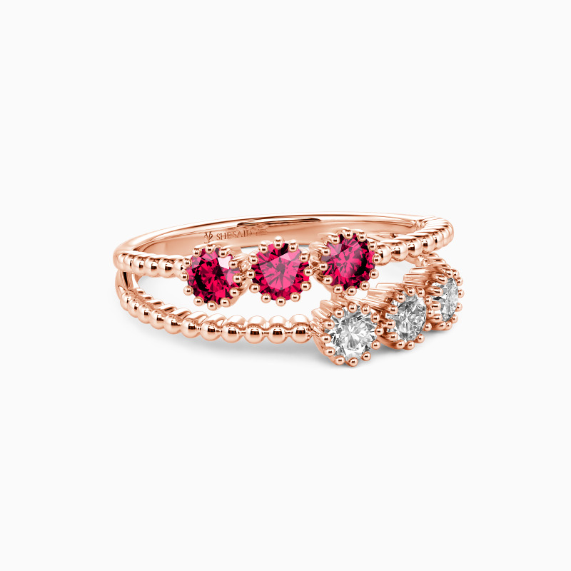 "Love" Stackable Dainty Ring