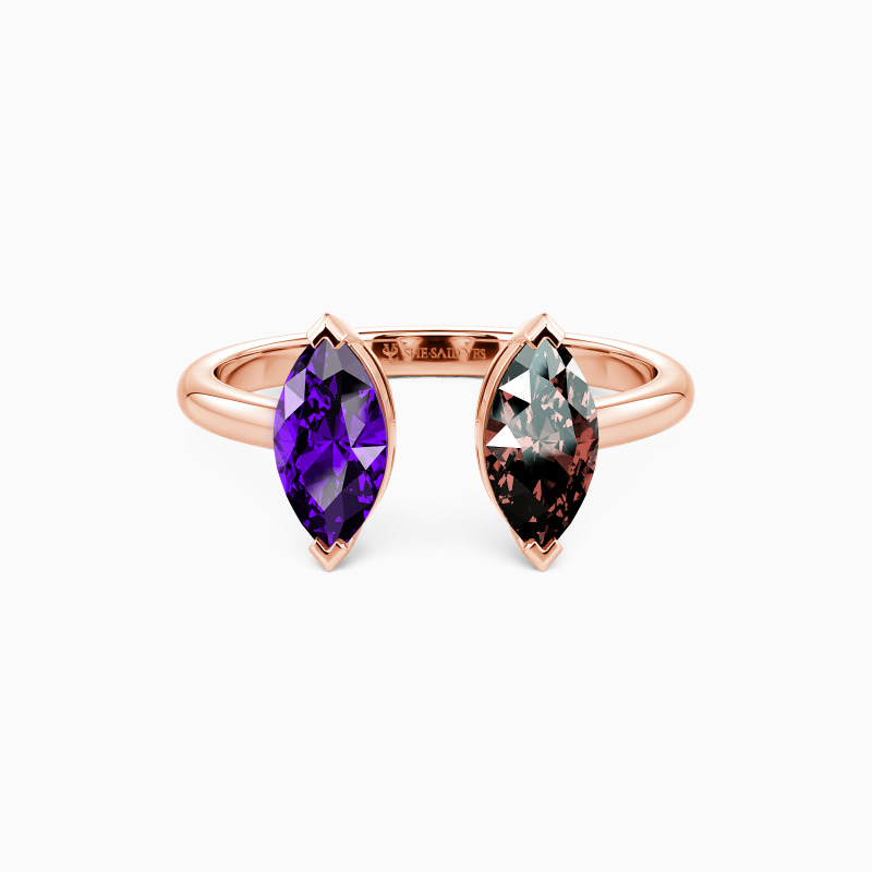 "You're Not Alone"  Stackable Dainty Ring