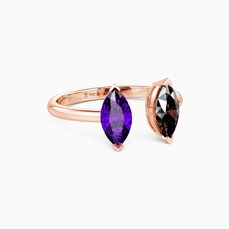 "You're Not Alone"  Stackable Dainty Ring