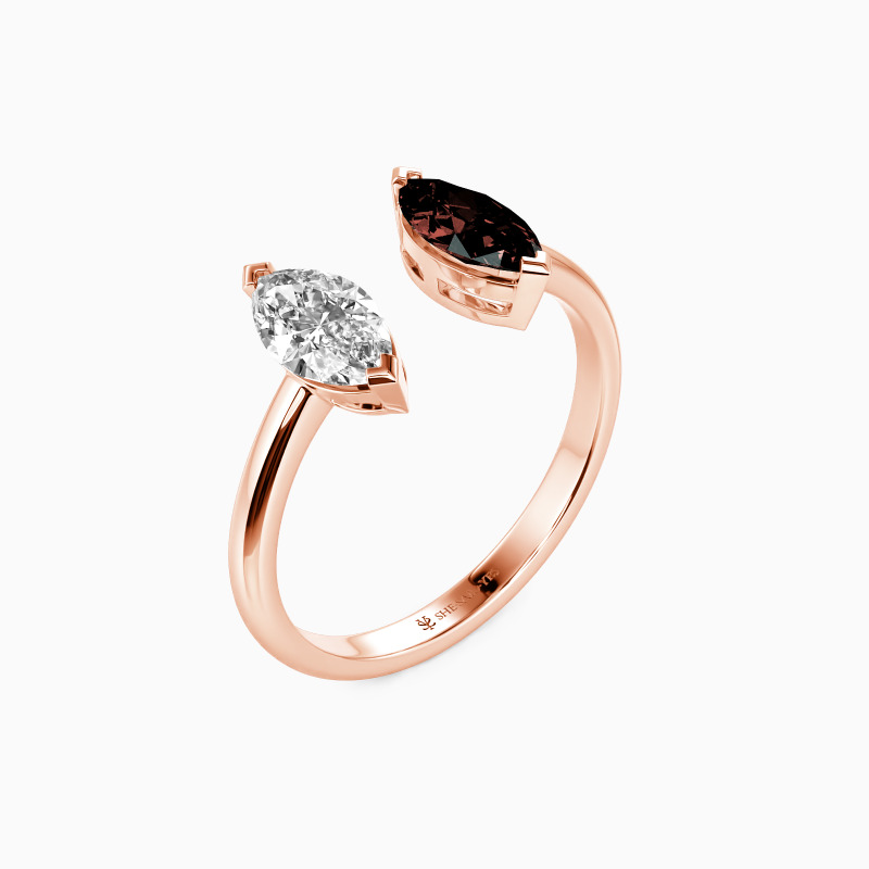 "You're Not Alone"  Stackable Dainty Ring