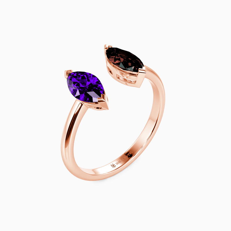 "You're Not Alone"  Stackable Dainty Ring