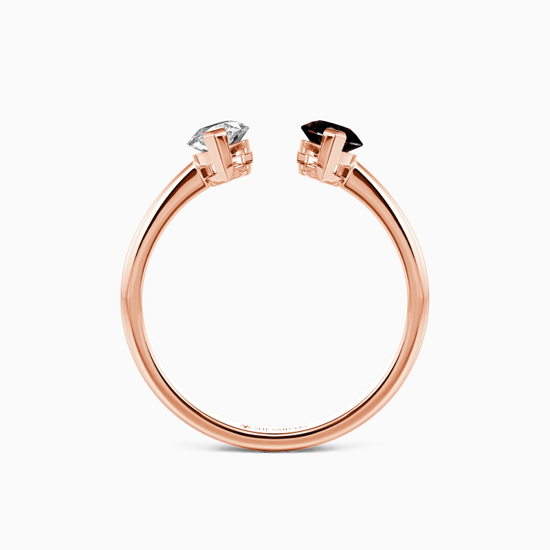 "You're Not Alone"  Stackable Dainty Ring