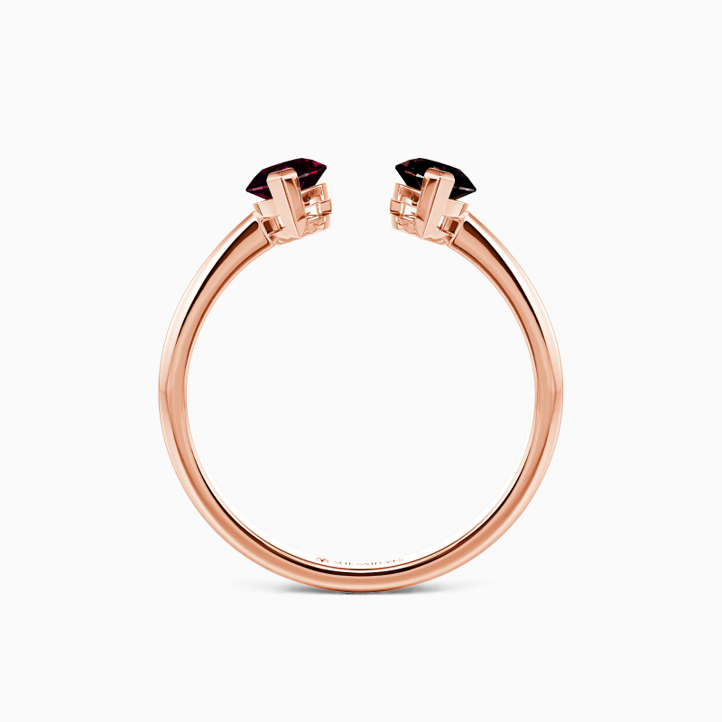 "You're Not Alone"  Stackable Dainty Ring