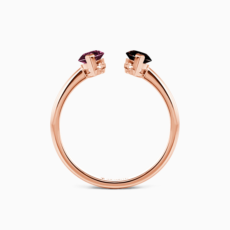 "You're Not Alone"  Stackable Dainty Ring