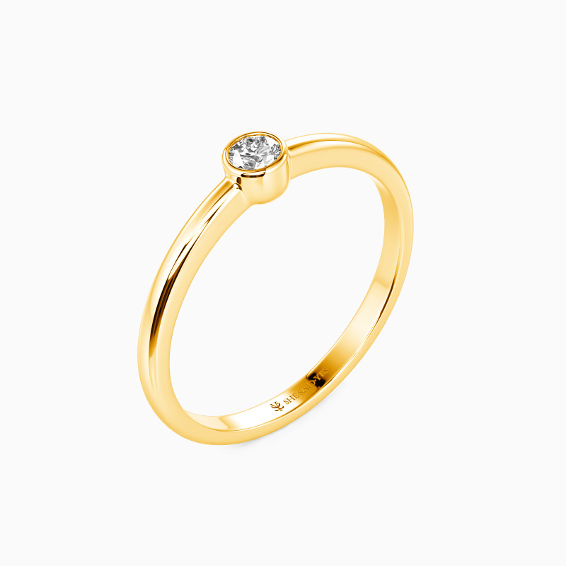 "My World"  Stackable Dainty Ring