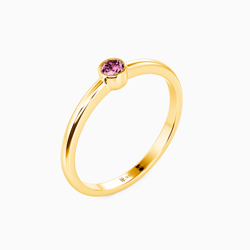 "My World"  Stackable Dainty Ring