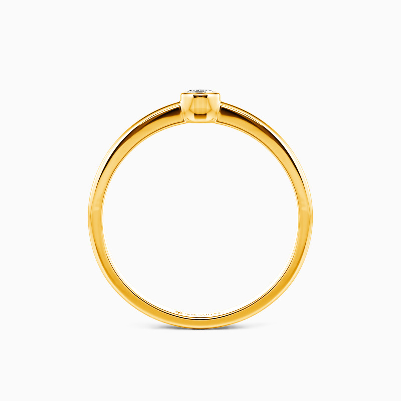 "My World"  Stackable Dainty Ring