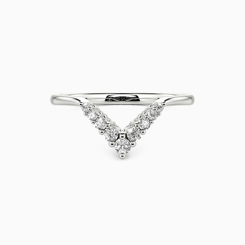 "I Promise" Stackable Cluster Dainty Ring