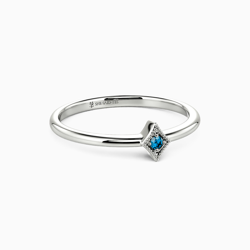"Love at First Sight" Stackable Dainty Ring