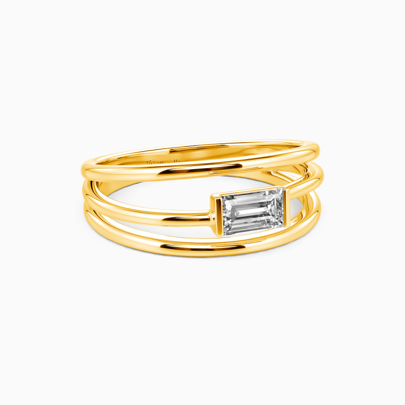 "To Love You More" Stackable Dainty Ring