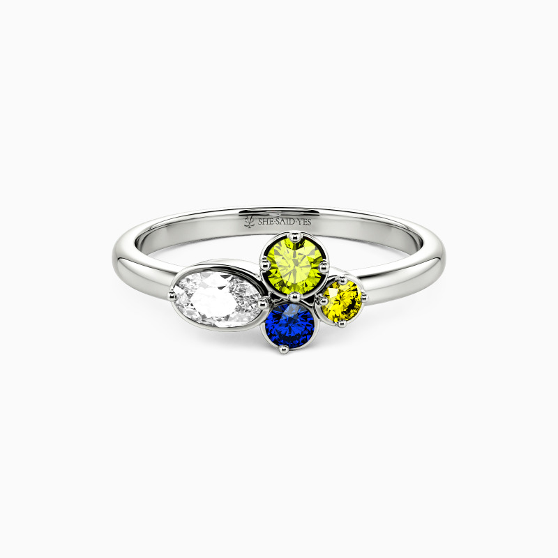 "Enchanted Forest" Stackable Dainty Ring