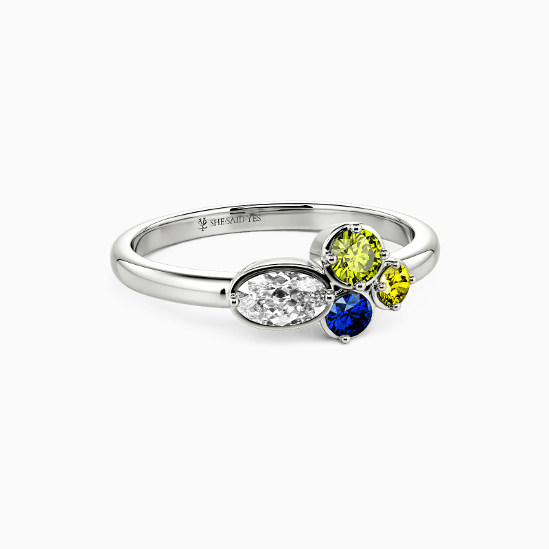 "Enchanted Forest" Stackable Dainty Ring