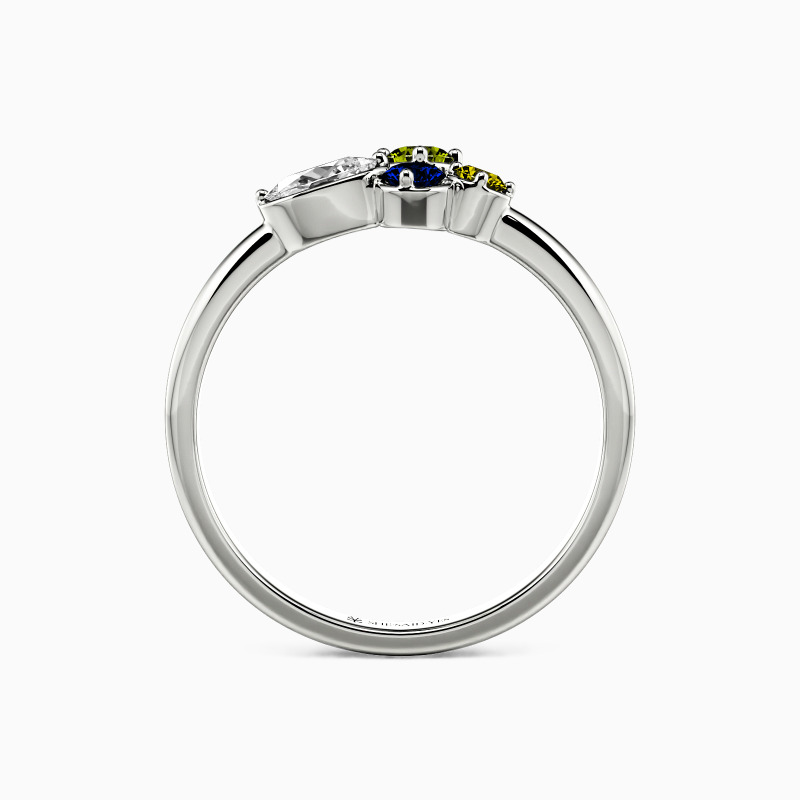 "Enchanted Forest" Stackable Dainty Ring