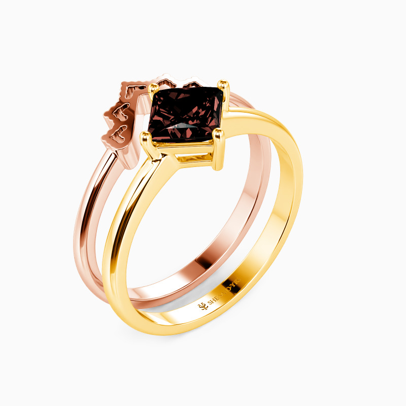 "My Joy In Life" Stackable Dainty Ring