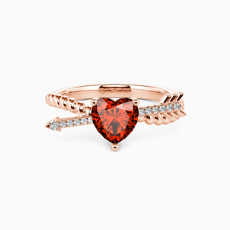 "Cupid's Embrace" Stackable Dainty Ring