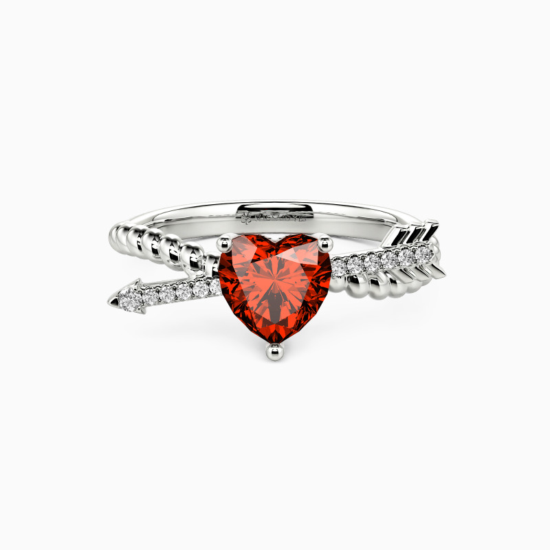 "Cupid's Embrace" Stackable Dainty Ring