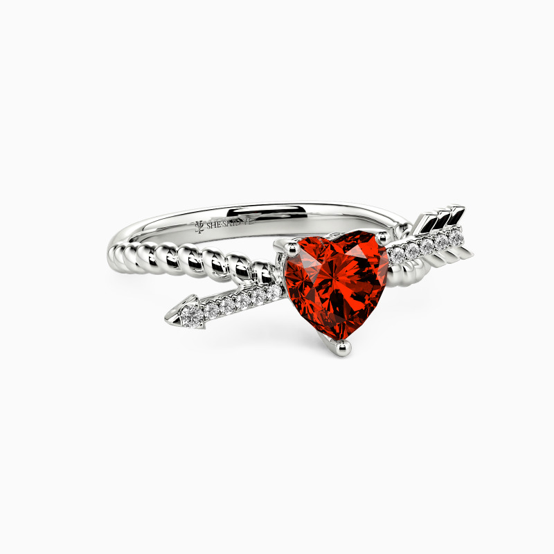 "Cupid's Embrace" Stackable Dainty Ring