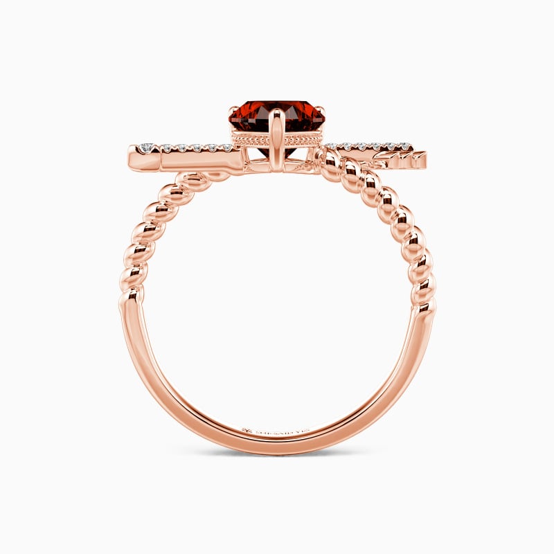 "Cupid's Embrace" Stackable Dainty Ring