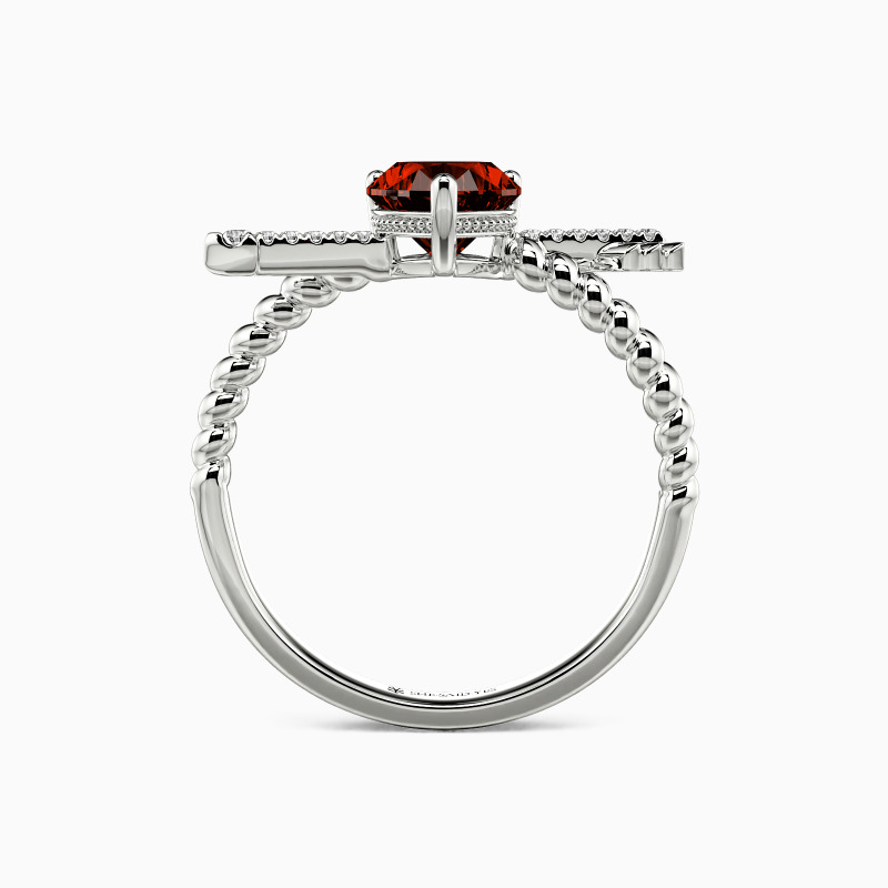 "Cupid's Embrace" Stackable Dainty Ring