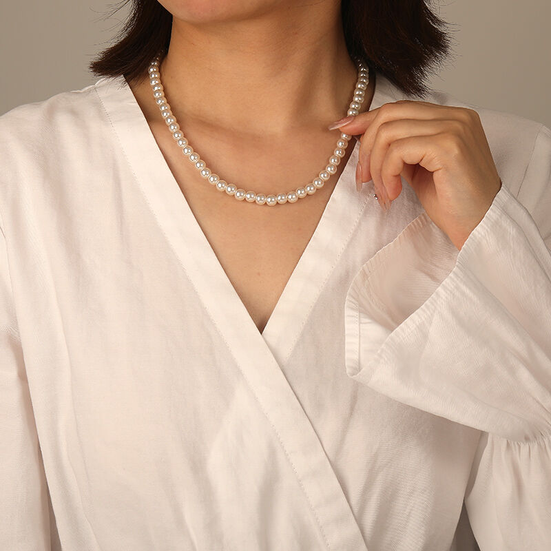 "Lunar Luster" 6.5-7.0mm Freshwater Pearl Strand Necklace