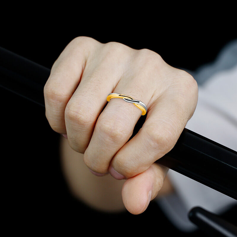 "Always You & Me" Men's Wedding Band