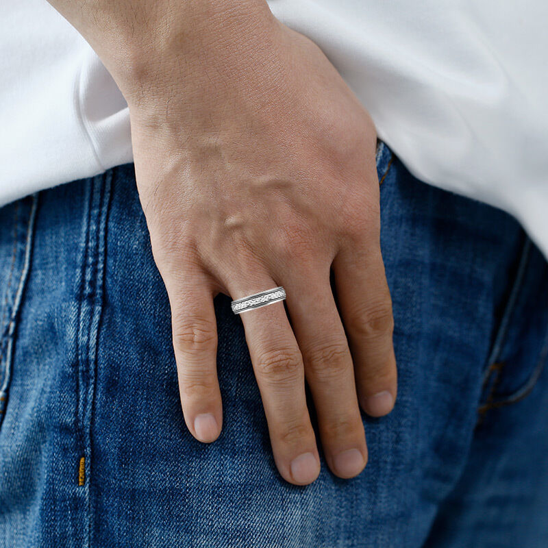 "Like It Was" Men's Wedding Ring