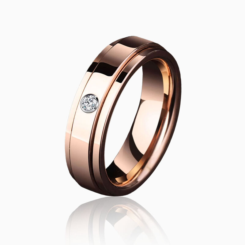 "Der Auserwählte" 6mm Herren-Ehering aus Wolframkarbid