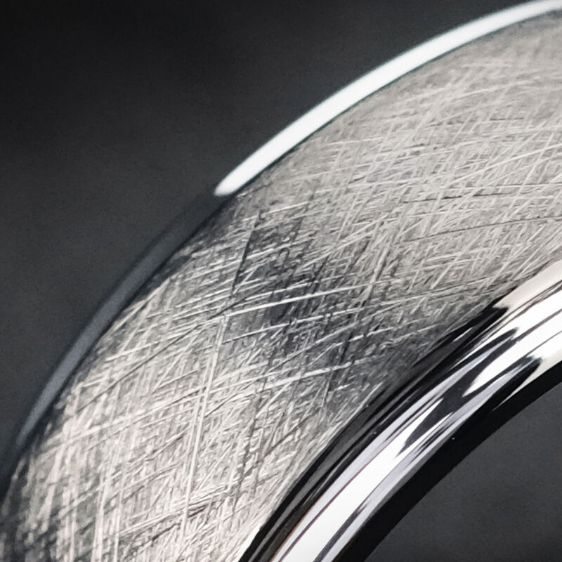 "Endlose Flut" 8mm Herren-Ehering aus Wolframkarbid