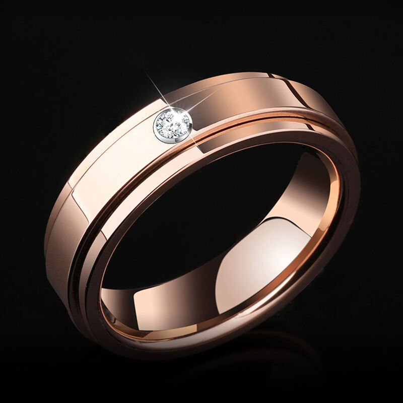 "Der Auserwählte" 6mm Herren-Ehering aus Wolframkarbid