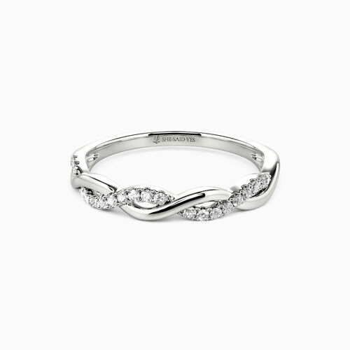 Is She Said Yes Jewelry Real "Love And Freedom" Classic Wedding Ring - SHE·SAID·YES Jewelry