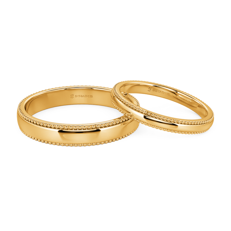 "All Our Yesterdays Forward" Classic Wedding Band