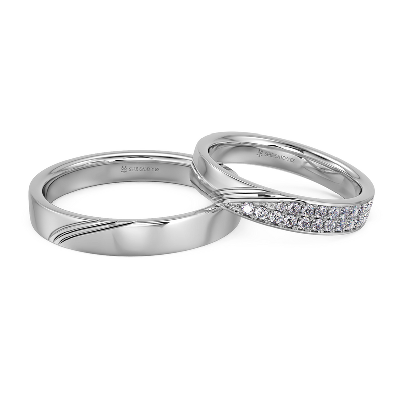 "Evermore & Alwaysmore" Men's Wedding Ring