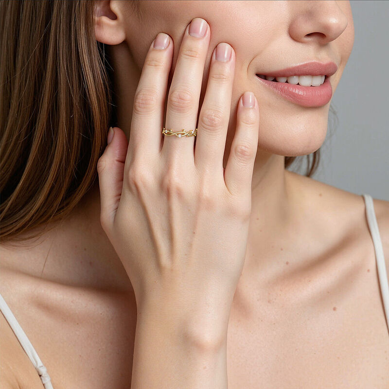 "I Swear, It's True" Classic Wedding Ring