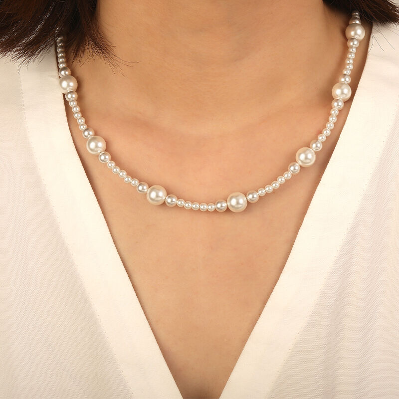 "Starstruck Serenade" 3.5-10.0mm Freshwater Pearl Strand Necklace